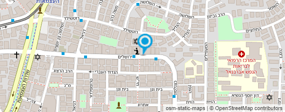 מפת הגעה אל יוליה בלינסקי