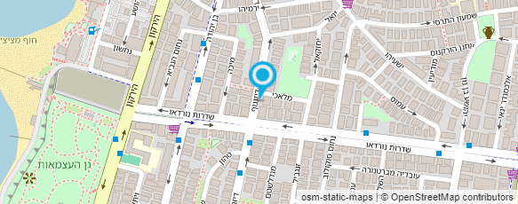 מפת הגעה אל רטינה דיספליי - ReTinA Display