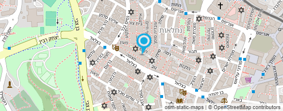 מפת הגעה אל רפאל טולדנו - ליווי עסקי למסעדות