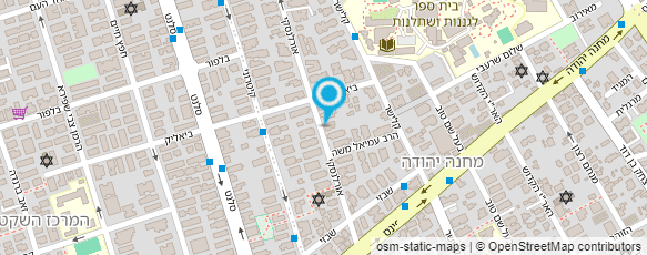 מפת הגעה אל לירון מורה לפסנתר