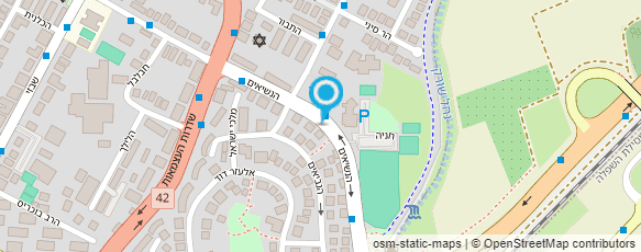 מפת הגעה אל שירה לוזון