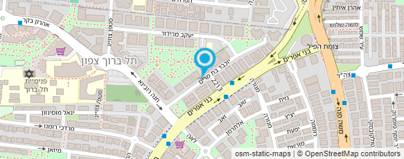 מפת הגעה אל קרן גולדברג פסיכולוגית ילדים