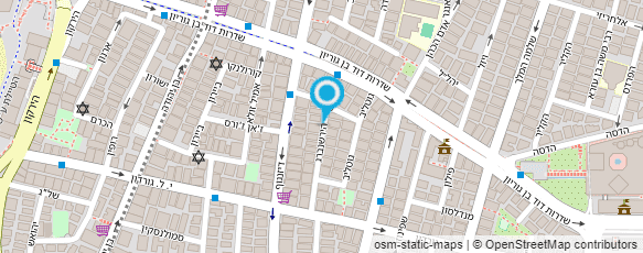 מפת הגעה אל עו"ד מנחם יוסי