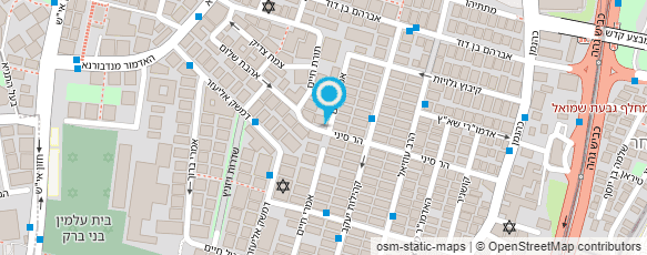 מפת הגעה אל יצחק תחזוקה