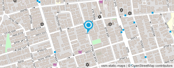 מפת הגעה אל מכבסת אמילי