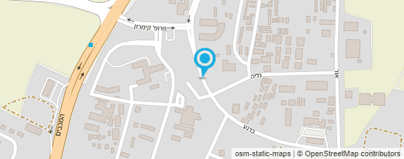 מפת הגעה אל יהודית פרישברג