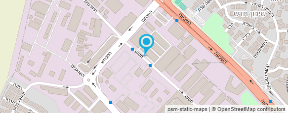 מפת הגעה אל דרור עבודות זכוכית