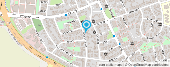 מפת הגעה אל טיפת חלב