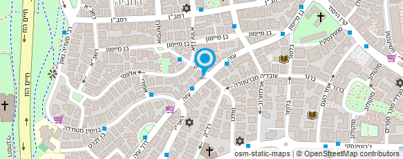 מפת הגעה אל זכריה ברקאי מדריך כושר אישי