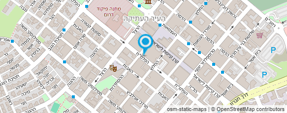 מפת הגעה אל רהיטי דניאלי