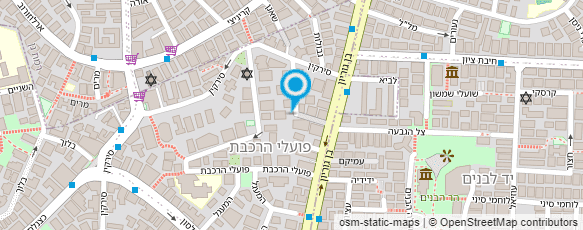 מפת הגעה אל עודד דיין