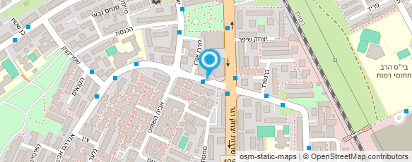 מפת הגעה אל רז אלון מורה פרטית