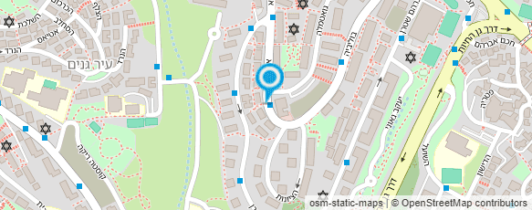 מפת הגעה אל גן ילדי יוסף