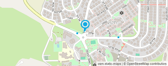 מפת הגעה אל טיפת חלב