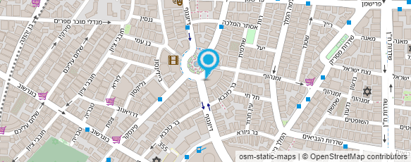 מפת הגעה אל דימה עיצוב שיער invision מפת הגעה אל דימה עיצוב שיער invision