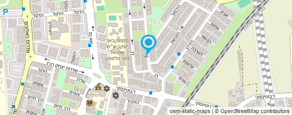 מפת הגעה אל מיכל ברק