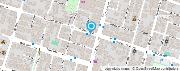 מפת הגעה אל הסביח של סומך