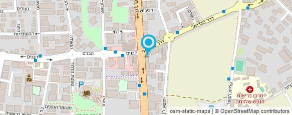 מפת הגעה אל השניצל של כושי