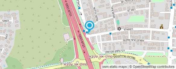 מפת הגעה אל מוניות ברדה-vip