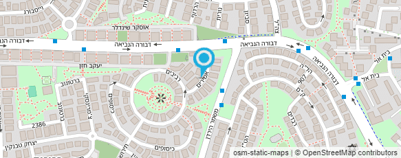 מפת הגעה אל נועה אור תפוח