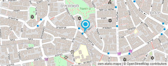 מפת הגעה אל אייזיק דוד - טולבוקס