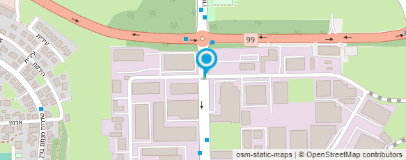 מפת הגעה אל דפוסקי dfoosky