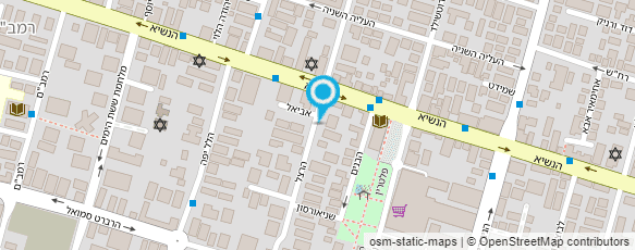 מפת הגעה אל לימור ישראלוב