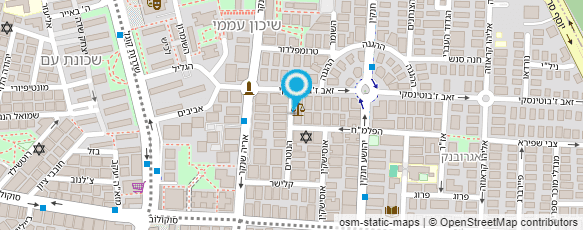 מפת הגעה אל מאיה ברונפמן