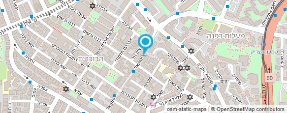 מפת הגעה אל אלום בנימין