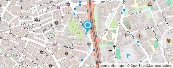 מפת הגעה אל פסנתרין psanterin