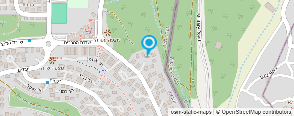 מפת הגעה אל עירית גיל