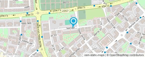 מפת הגעה אל דלית מלכה עיצוב  גבות