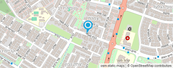 מפת הגעה אל א.מ יזמות