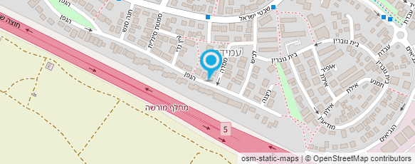 מפת הגעה אל כרמל גבריאל