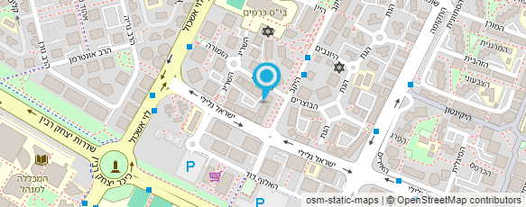 מפת הגעה אל א.ז מגנטים לאירועים