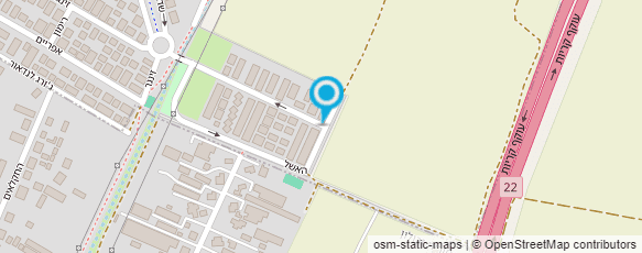 מפת הגעה אל חיה נחמה