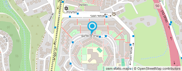 מפת הגעה אל אלירן קבלן שיפוצים