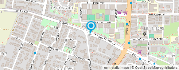 מפת הגעה אל אסתי תירוש