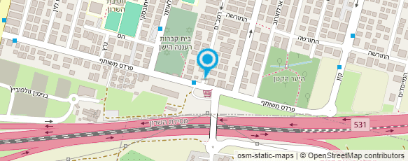 מפת הגעה אל טל קרן כץ