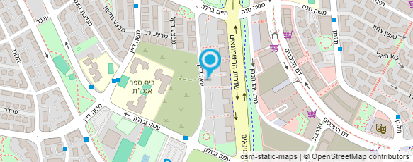 מפת הגעה אל os cosmetics - אושרית הרשקוביץ