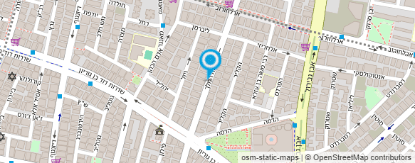 מפת הגעה אל יעל ברון מפת הגעה אל יעל ברון