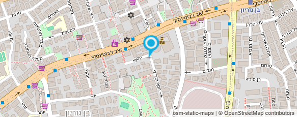 מפת הגעה אל הפנסיון השמח של שיראל