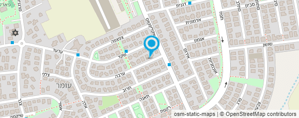 מפת הגעה אל פרופ' סלונים-נבו ורד