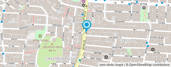 מפת הגעה אל גן ענבל