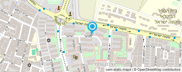 מפת הגעה אל ע.ע שיפוצים