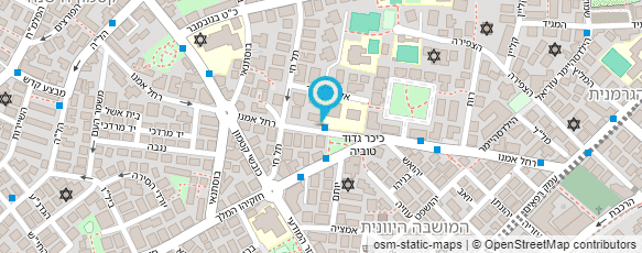 מפת הגעה אל שירה ריינהרד - סטודיו לפילאטיס