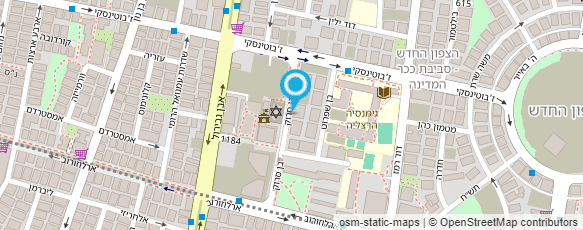 מפת הגעה אל סינתיה רוזנבלום מפת הגעה אל סינתיה רוזנבלום