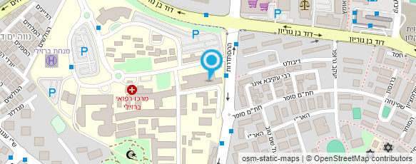 מפת הגעה אל ד"ר יהושוע בן ציון