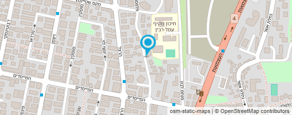 מפת הגעה אל יוסי כהן אינסטלטור