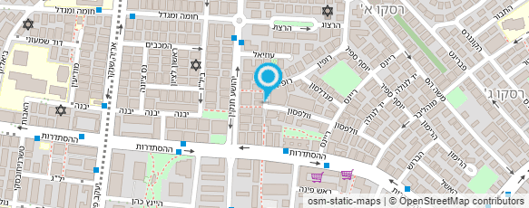 מפת הגעה אל משפחתון מוזיקלי